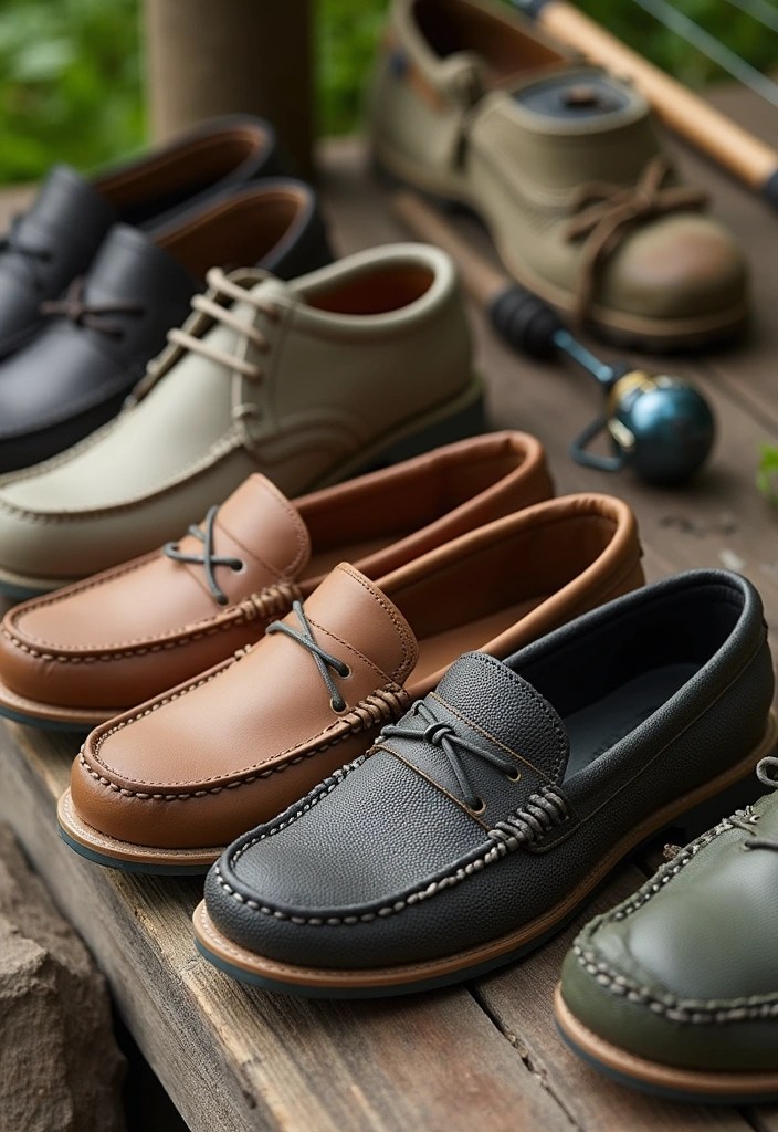 21 Stunning Fisherman Aesthetic Outfits That'll Make You Hooked on Style! - 11. Comfortable Footwear