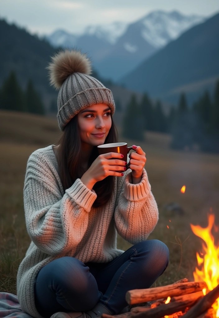 21 Stunning Fisherman Aesthetic Outfits That'll Make You Hooked on Style! - 12. Cozy Knitwear