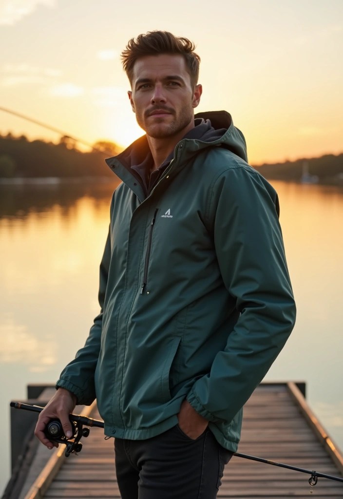 21 Stunning Fisherman Aesthetic Outfits That'll Make You Hooked on Style! - 14. The Perfect Fishing Jacket