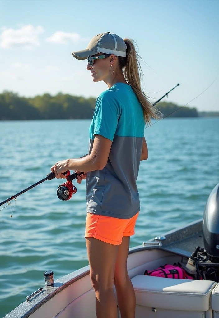 21 Stunning Fisherman Aesthetic Outfits That'll Make You Hooked on Style! - 7. Sporty Fishing Style